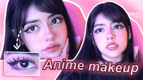 maquillaje de anime para mujer